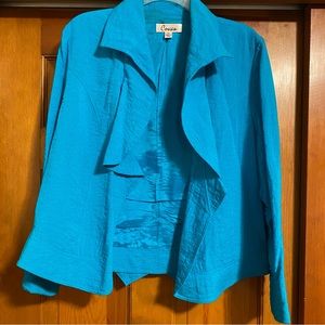 Teal Dress Jacket